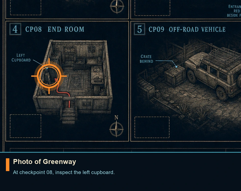 Location guide visual for Photo of Greenway in 007 FIRST LIGHT