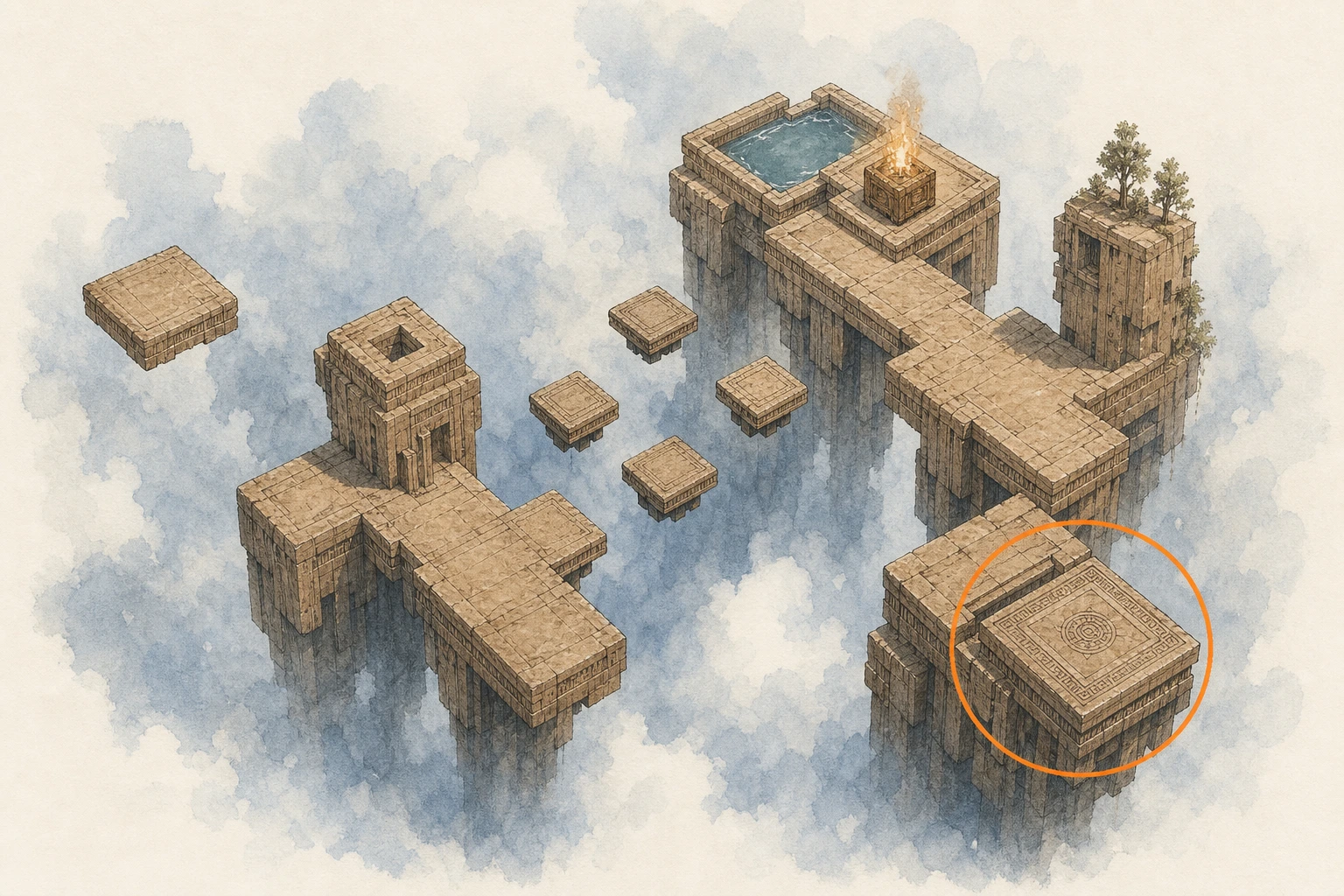 Location guide visual for Restoration #13, Cradle of Truth in Crimson Desert