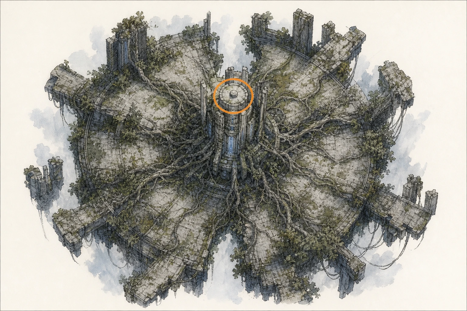 Location guide visual for Restoration #23, Twisted Thicketway in Crimson Desert