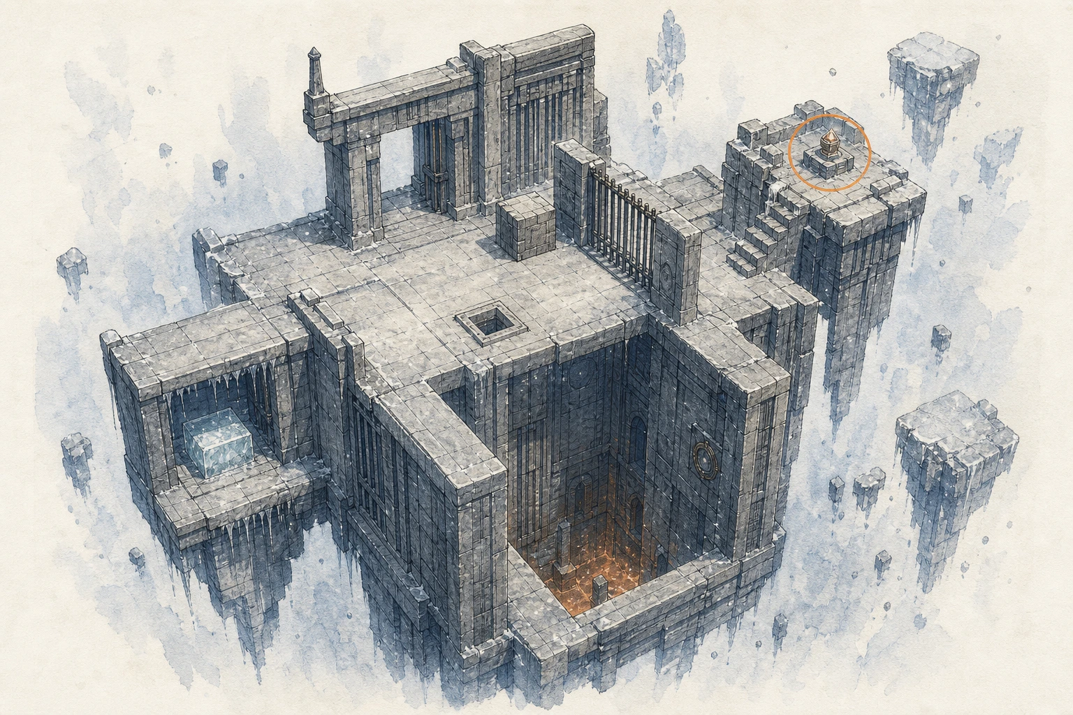 Location guide visual for Restoration #24, Path of Trials in Crimson Desert