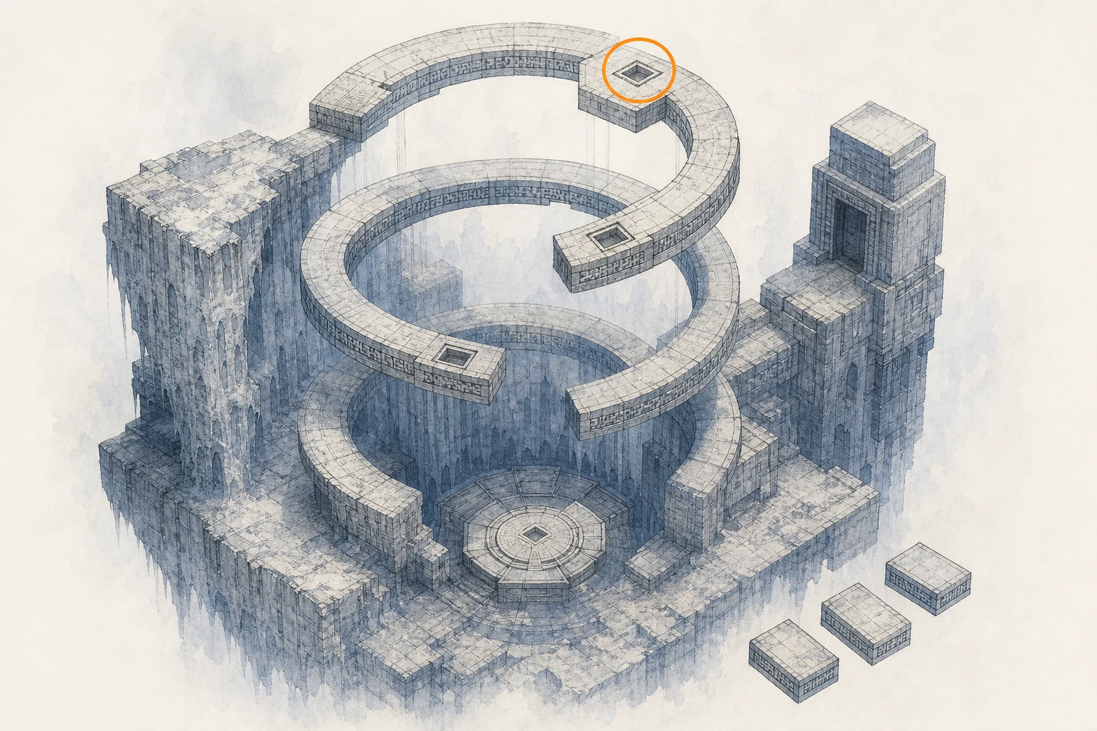 Location guide visual for Restoration #27, Loop of Life in Crimson Desert