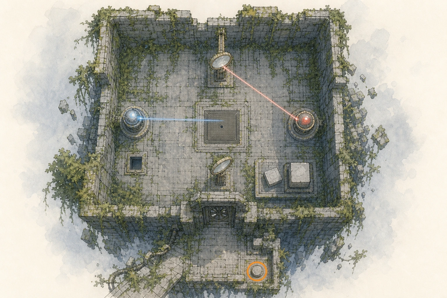 Location guide visual for Restoration #33, Secret Garden in Crimson Desert