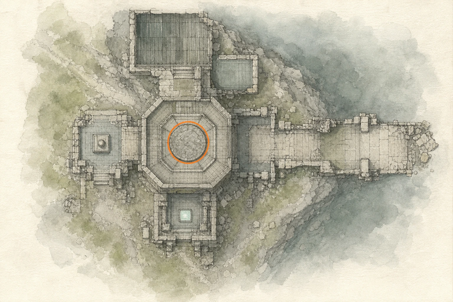 Location guide visual for Sanctum #10, Sanctum of Veneration in Crimson Desert