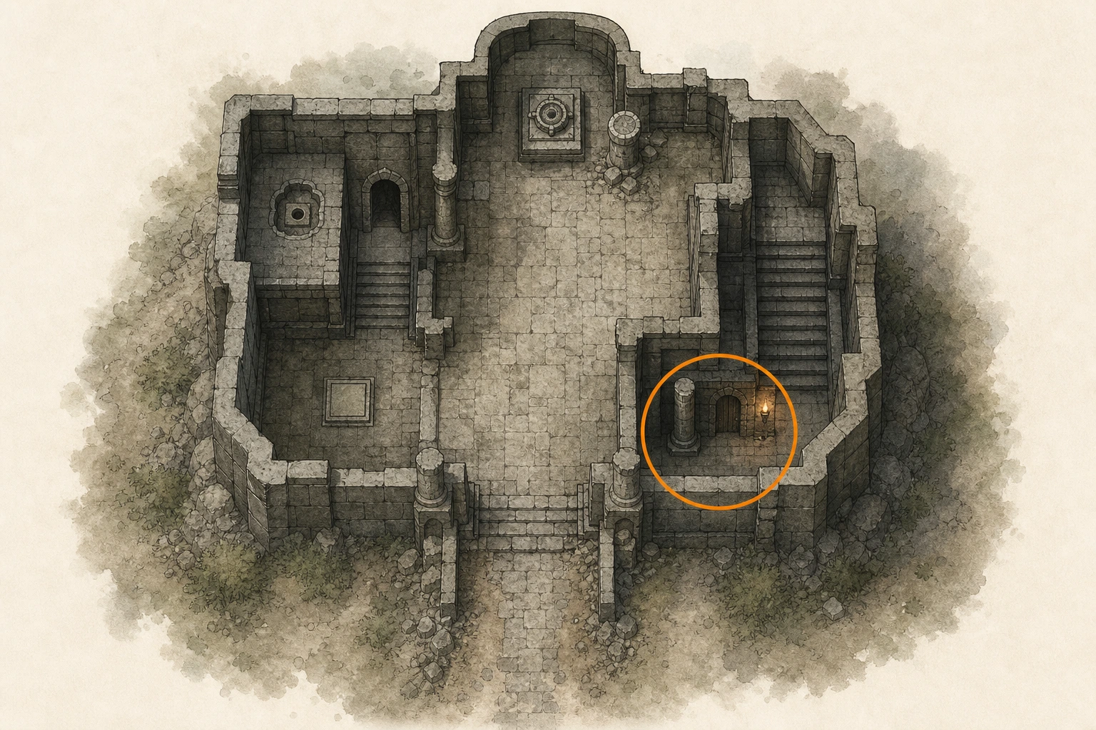 Location guide visual for Sanctum #4, Sanctum of Benediction in Crimson Desert