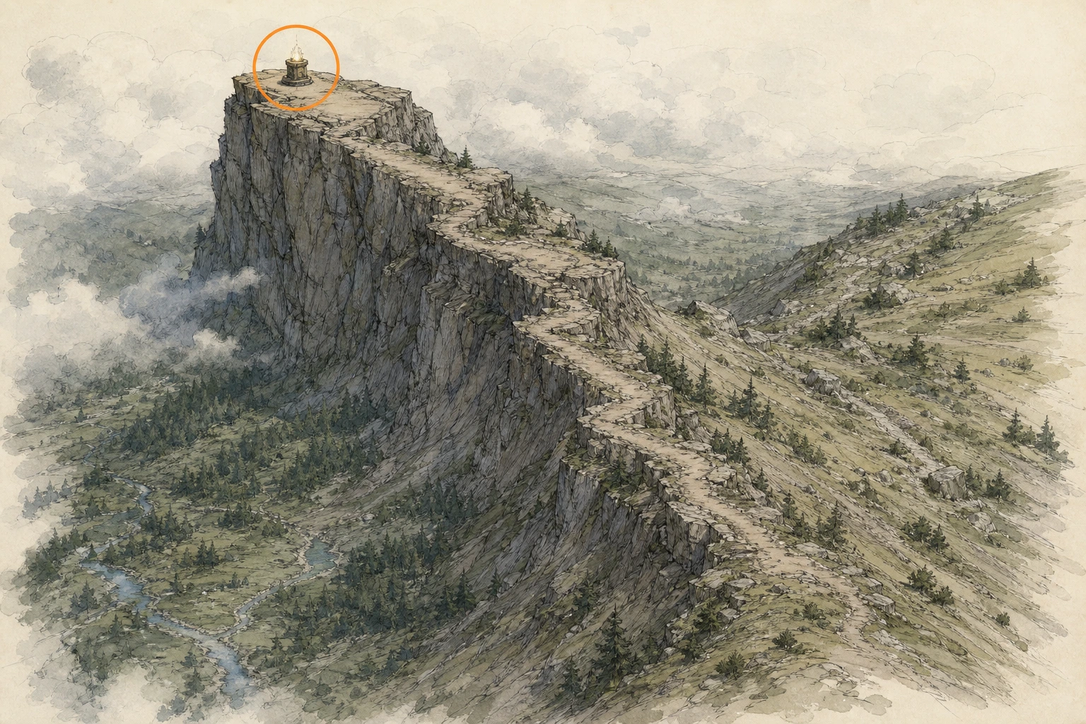 Location guide visual for Secret Place #7, A Detailed Glance in Crimson Desert