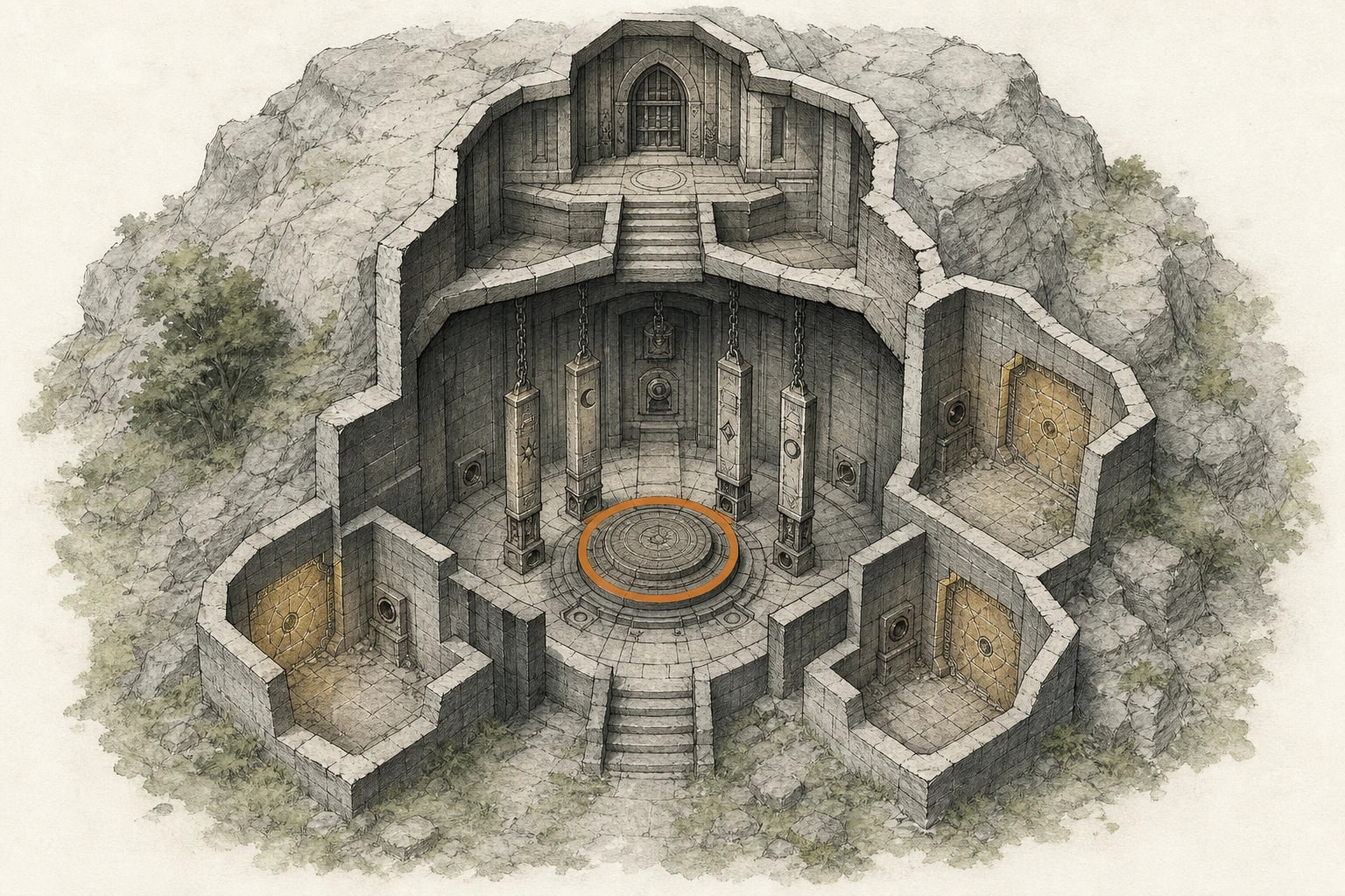 Location guide visual for Spire #1, Spire of the Stars in Crimson Desert