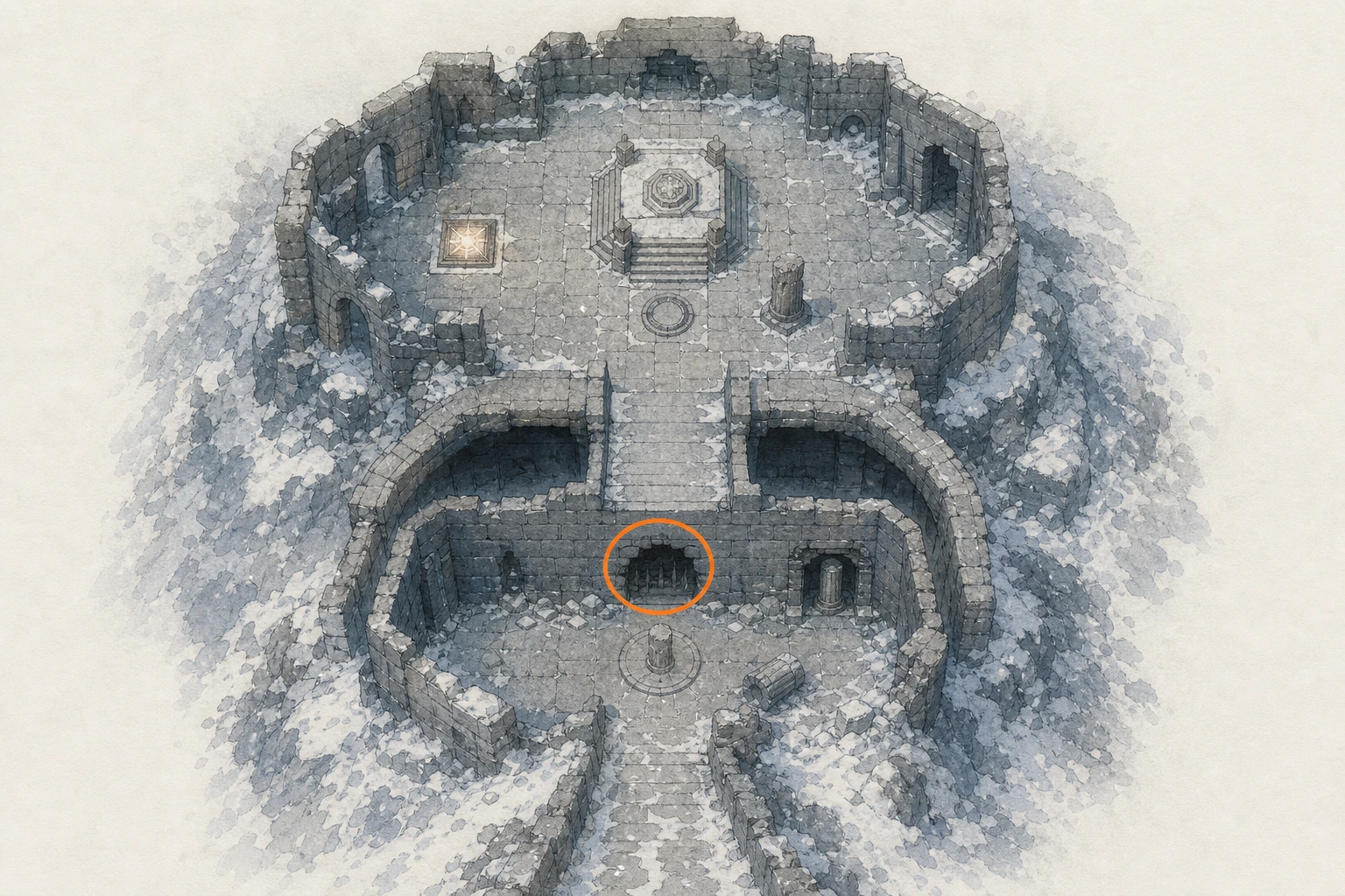 Location guide visual for Sanctum #6, Sanctum of Solace in Crimson Desert