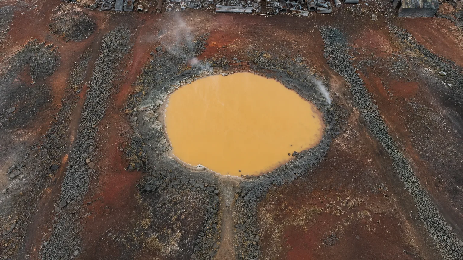 Location guide visual for Crater Digestive Bath in DEATH STRANDING DIRECTOR'S CUT
