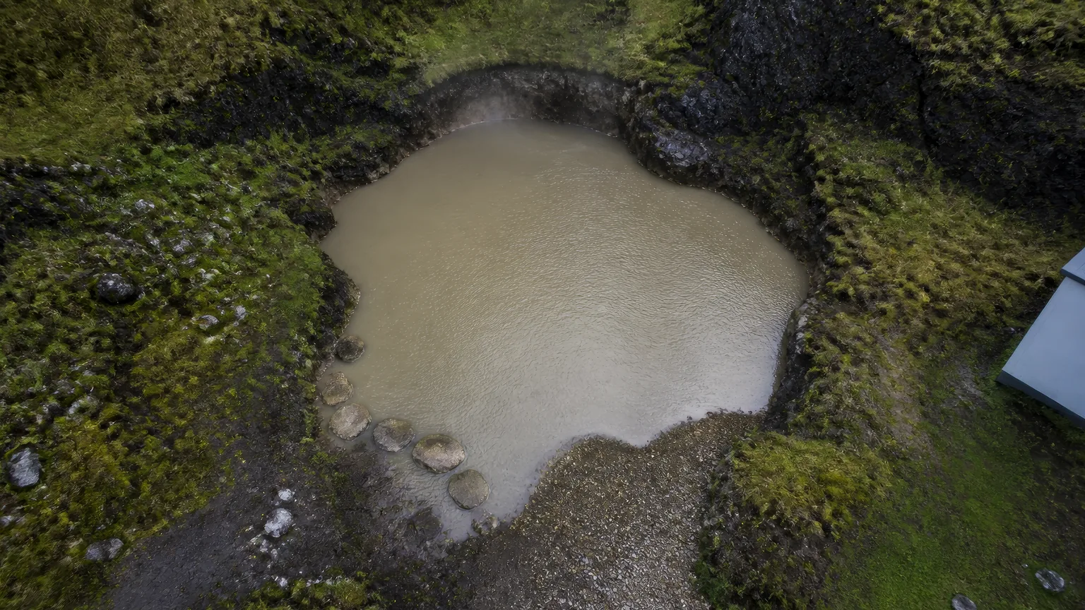Location guide visual for Hidden Valley Digestive Bath in DEATH STRANDING DIRECTOR'S CUT