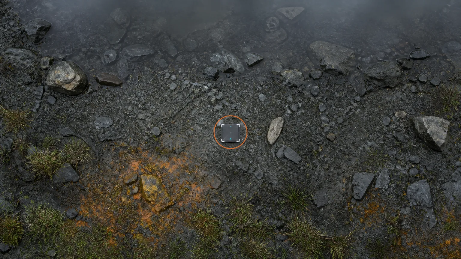 Location guide visual for Memory Chip #16 - Fright Night in DEATH STRANDING DIRECTOR'S CUT
