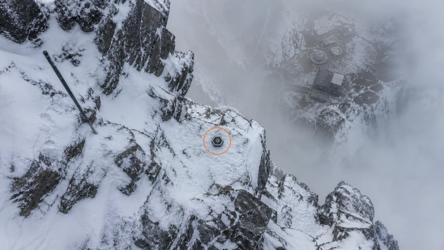 Location guide visual for Memory Chip #25 - Frozen Soap Bubble in DEATH STRANDING DIRECTOR'S CUT