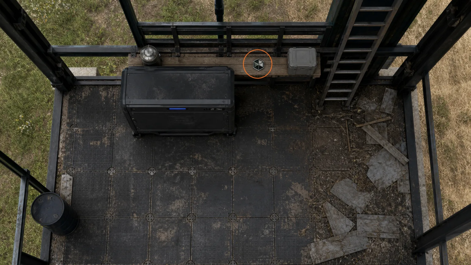 Location guide visual for Memory Chip #33 - Honda Rebel 500 in DEATH STRANDING DIRECTOR'S CUT