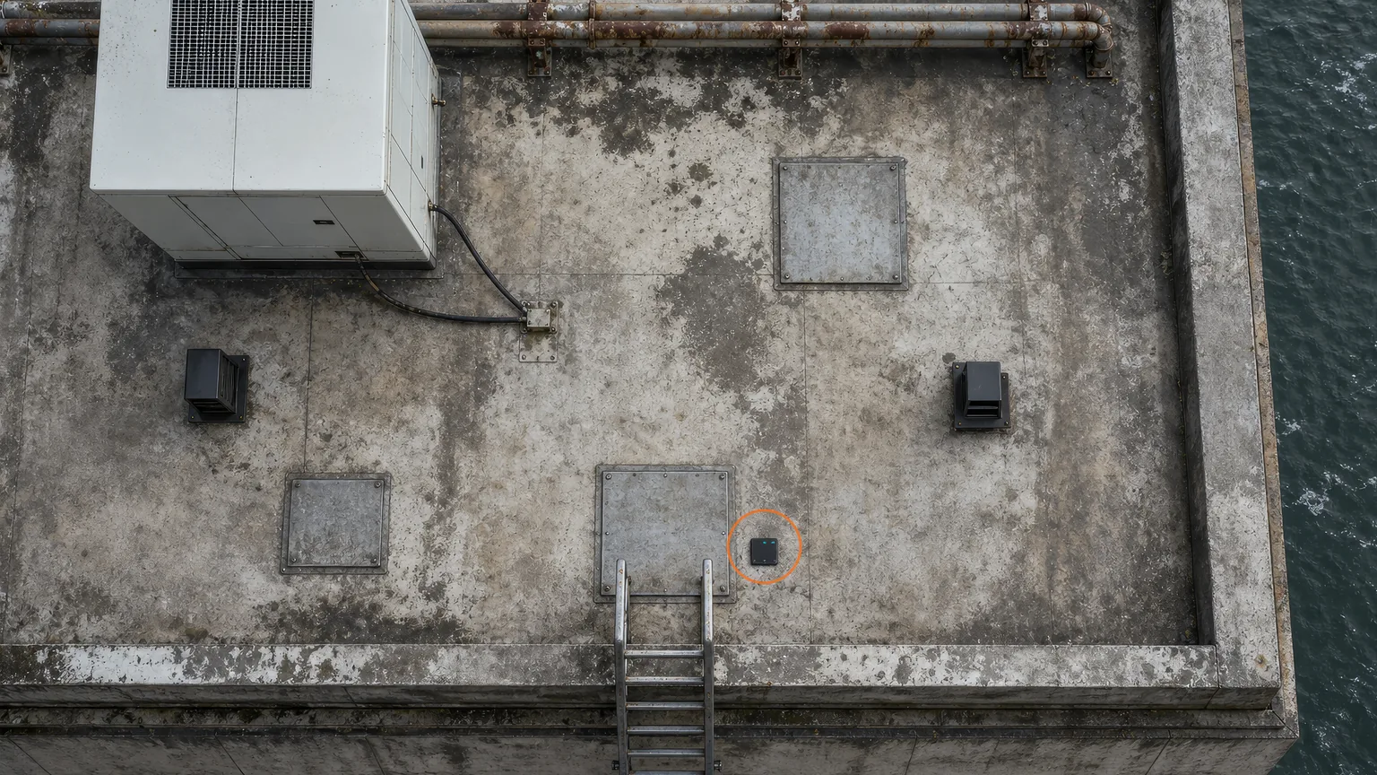Location guide visual for Memory Chip #43 - Profondo Rosso Soundtrack in DEATH STRANDING DIRECTOR'S CUT