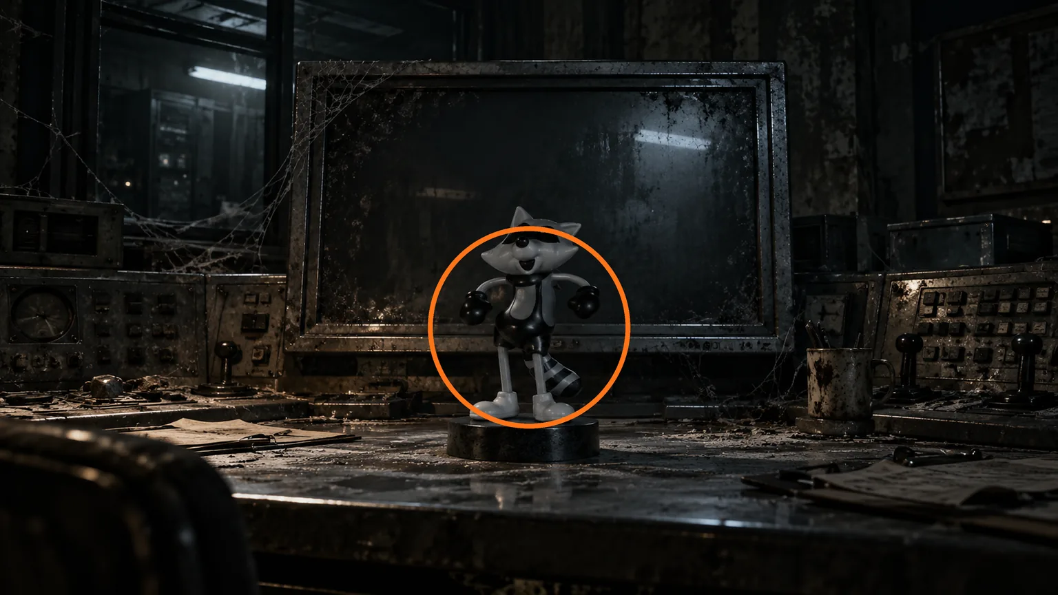 Location guide visual for Mr. Raccoon #25 in Resident Evil: Requiem