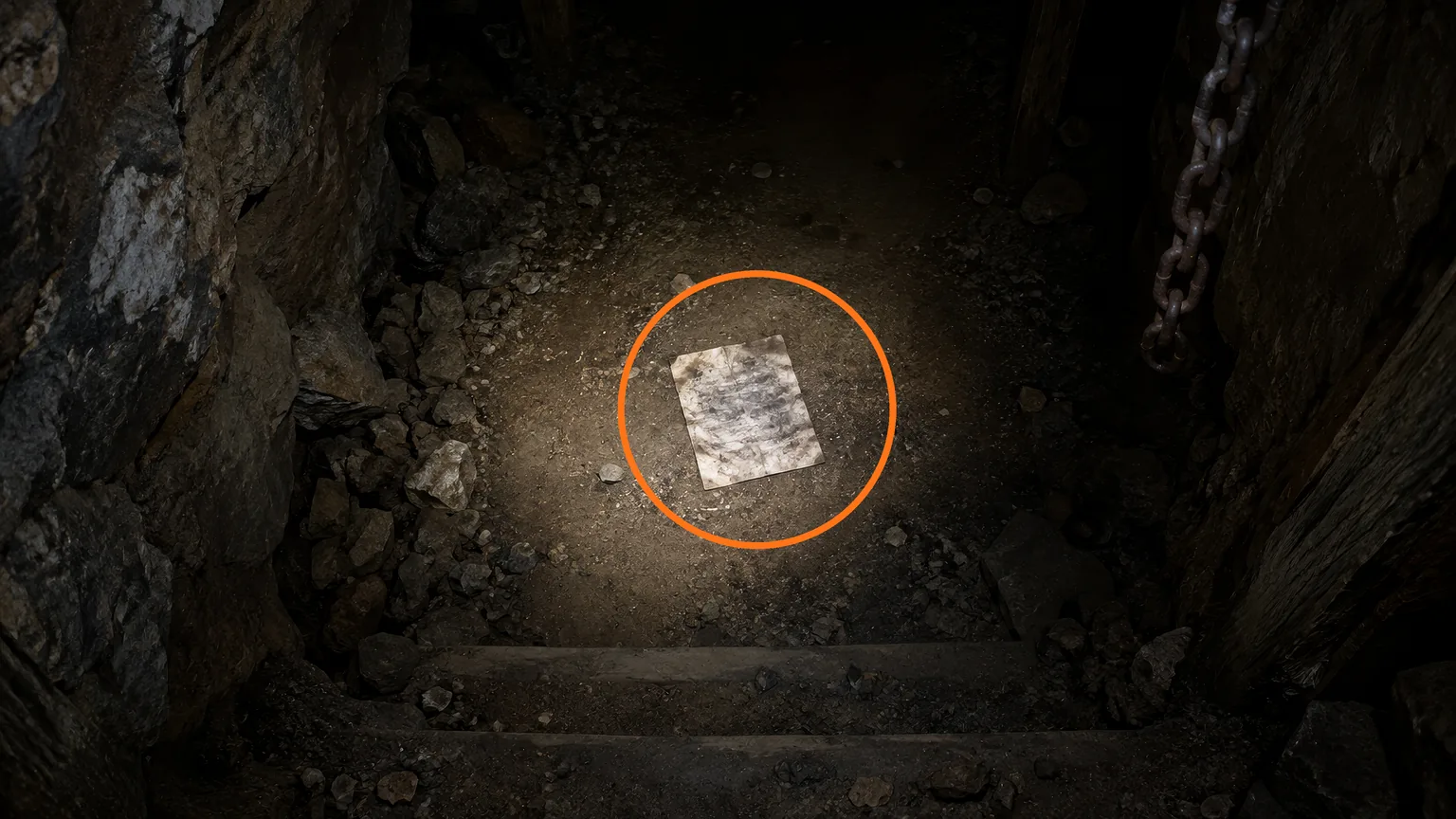 Location guide visual for File #37 - Staff Member's Last Words in Resident Evil: Requiem