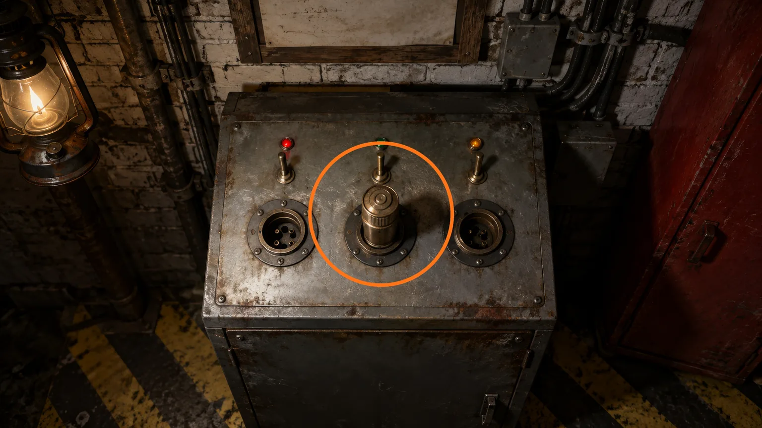 Location guide visual for Joint Plug #1 in Resident Evil: Requiem