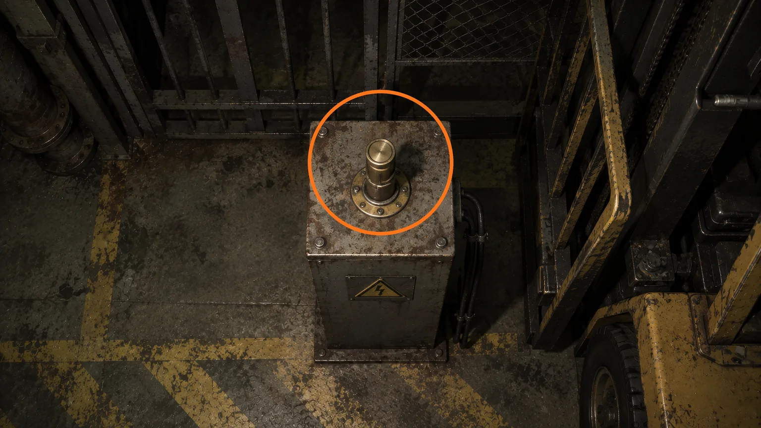 Location guide visual for Joint Plug #2 in Resident Evil: Requiem