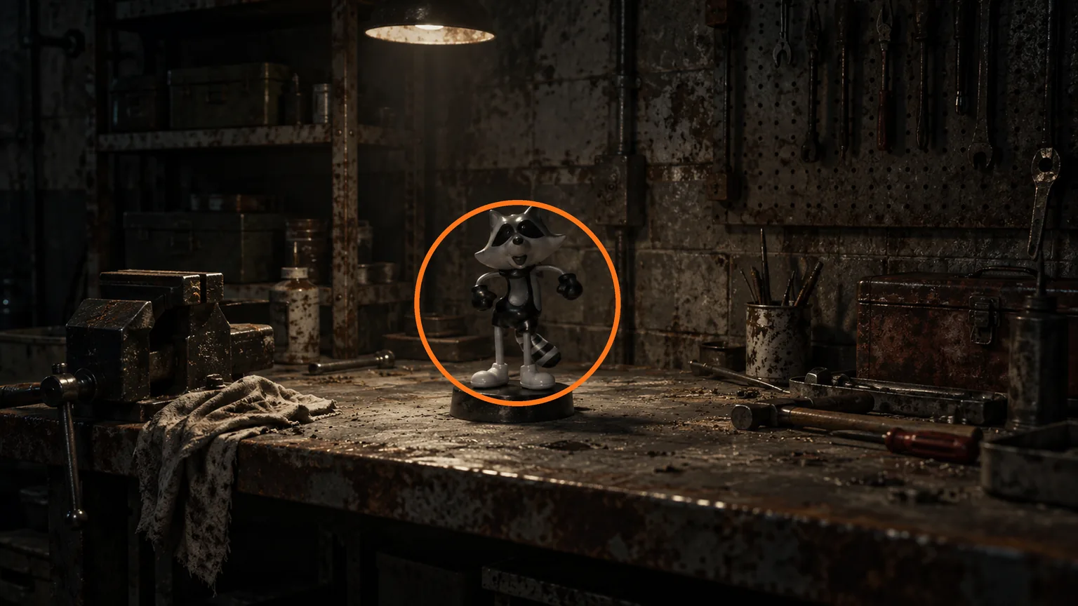 Location guide visual for Mr. Raccoon #7 in Resident Evil: Requiem