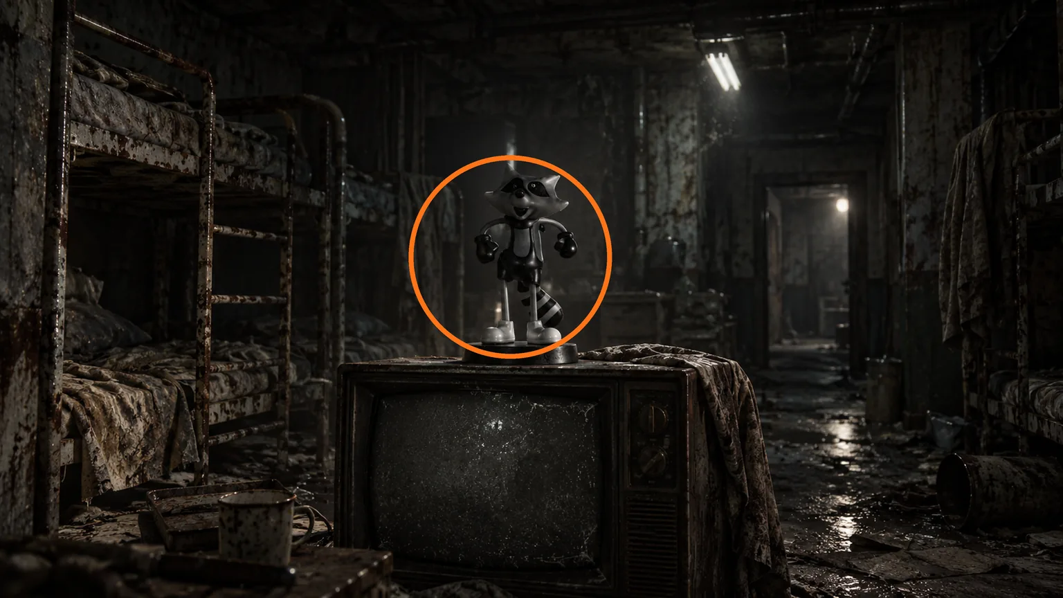 Location guide visual for Mr. Raccoon #8 in Resident Evil: Requiem