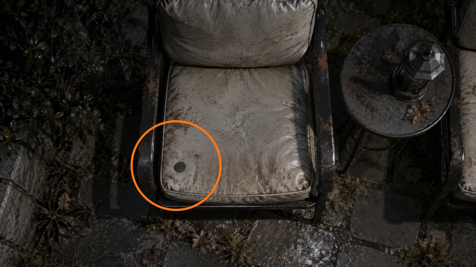 Location guide visual for Antique Coin #22 in Resident Evil: Requiem
