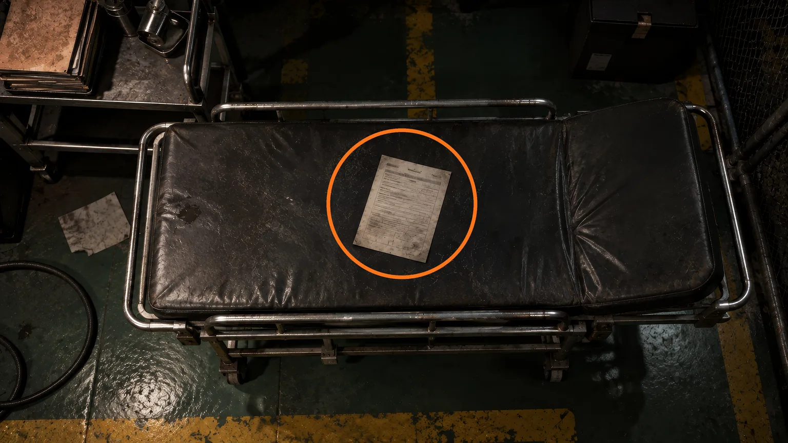 Location guide visual for File #45 - Subject 170 Record in Resident Evil: Requiem