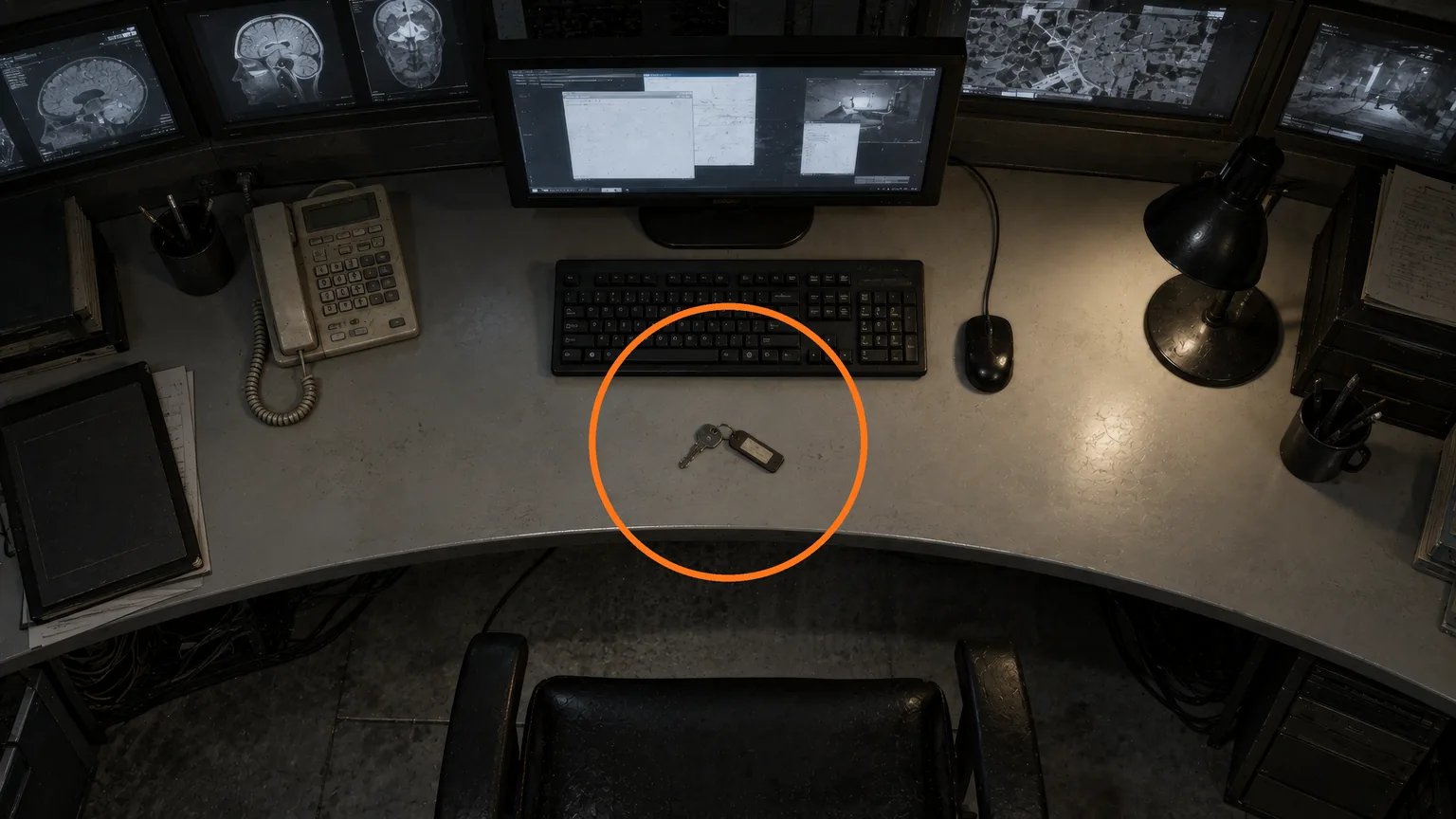 Location guide visual for Helicopter Key in Resident Evil: Requiem