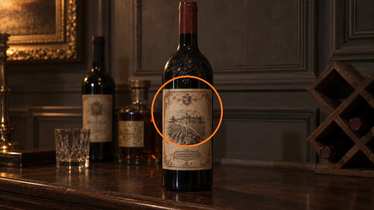 Location guide visual for Chateau Wine-Label Reference in Resident Evil: Requiem