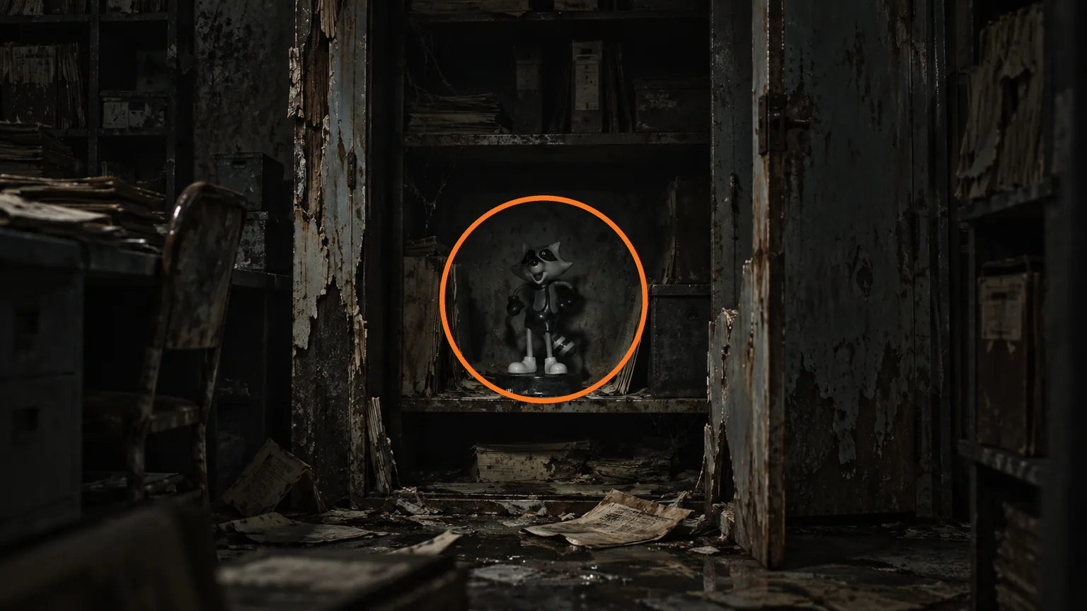 Location guide visual for Mr. Raccoon #6 in Resident Evil: Requiem