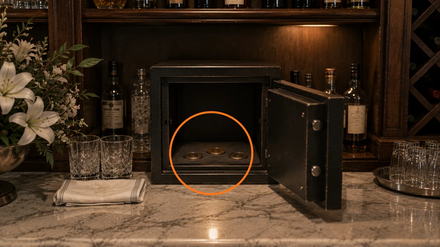 Location guide visual for Antique Coin #6 in Resident Evil: Requiem