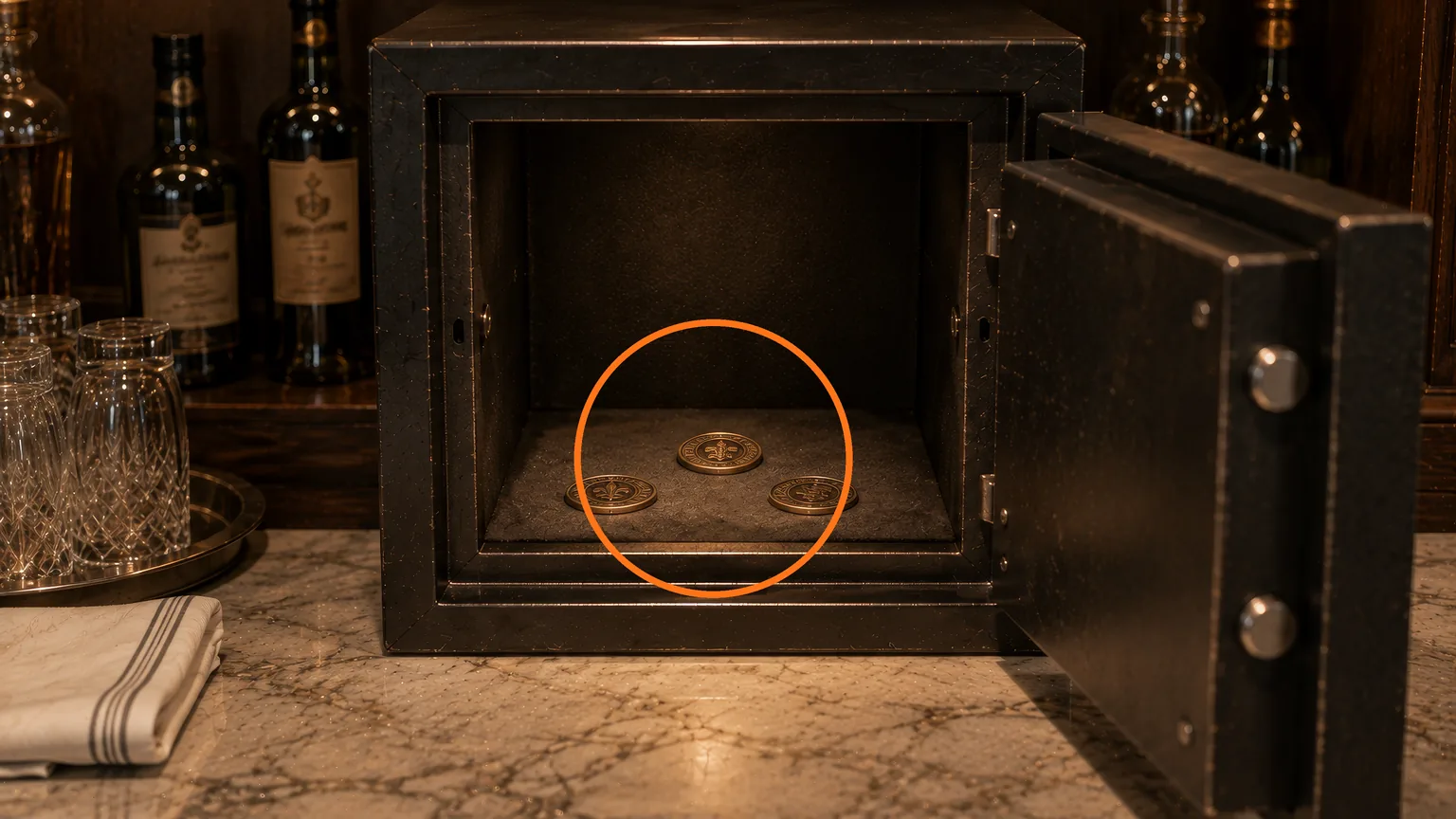 Location guide visual for Antique Coin #7 in Resident Evil: Requiem