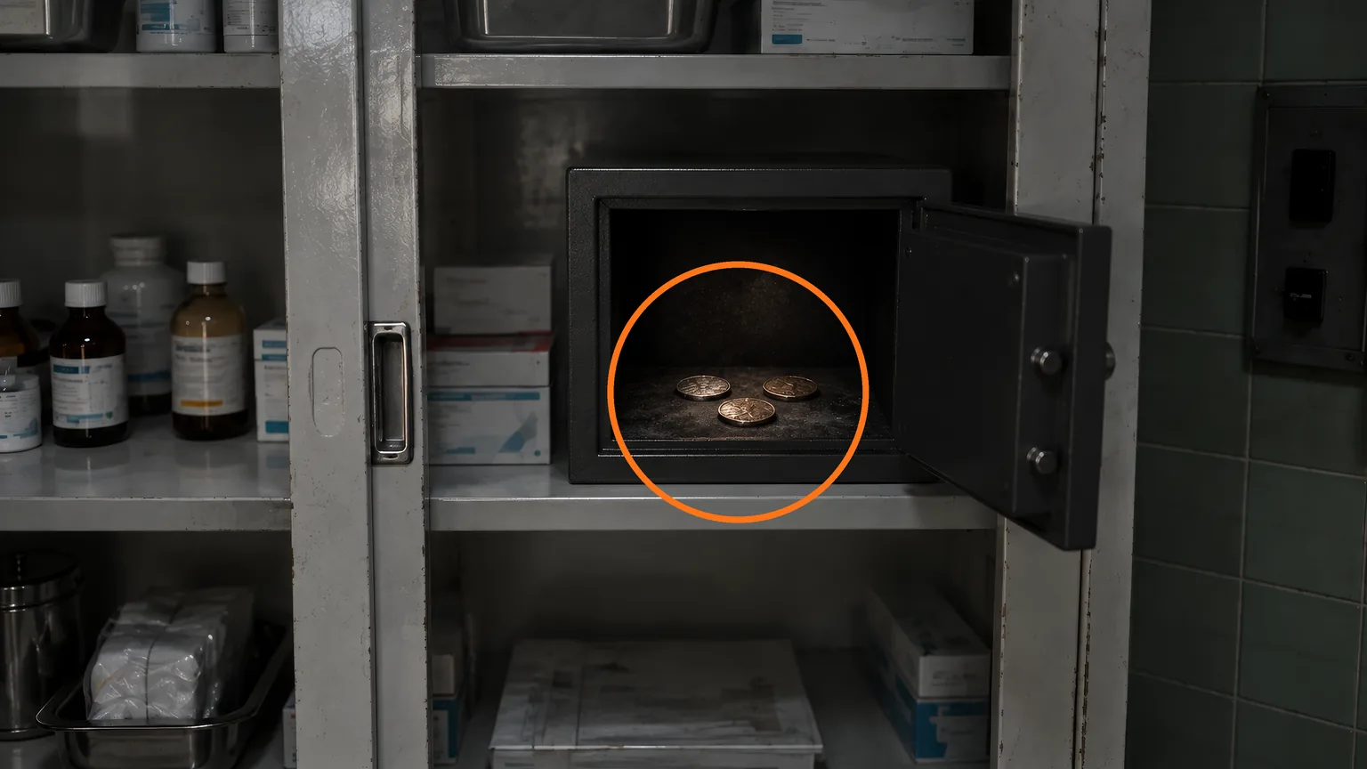 Location guide visual for Antique Coin #12 in Resident Evil: Requiem