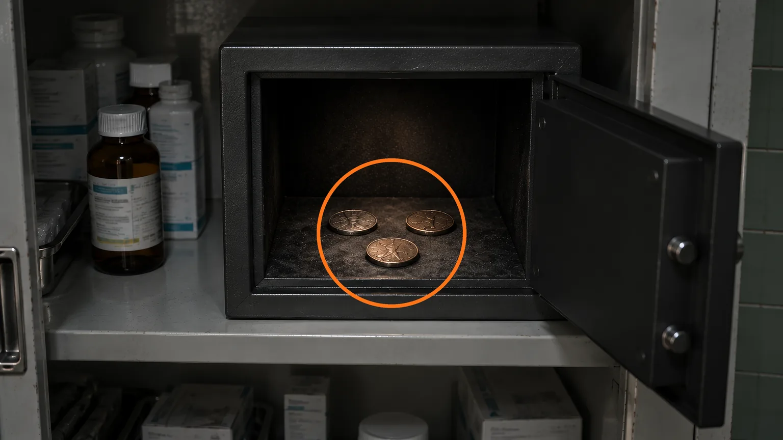 Location guide visual for Antique Coin #13 in Resident Evil: Requiem