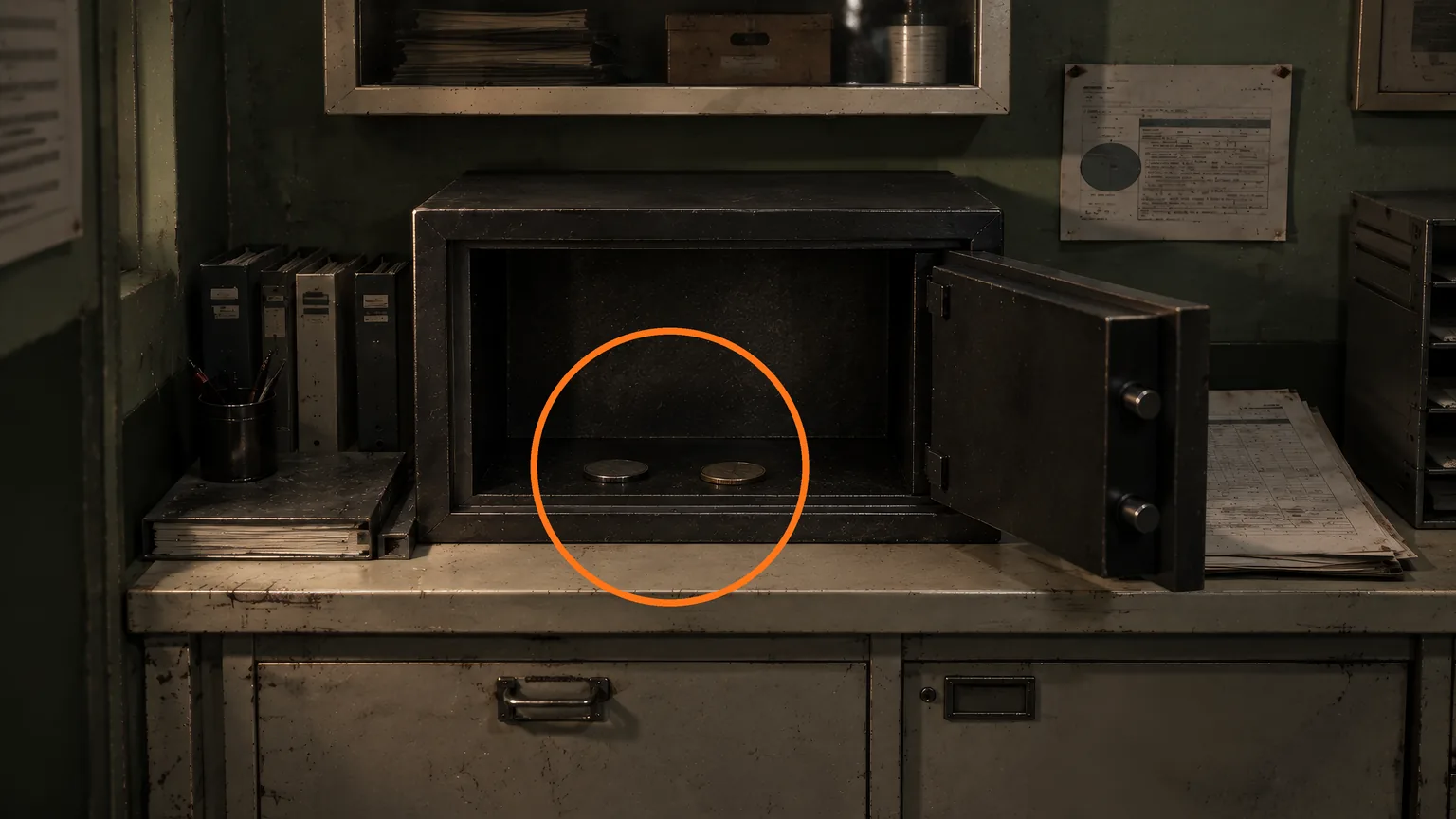 Location guide visual for Antique Coin #16 in Resident Evil: Requiem