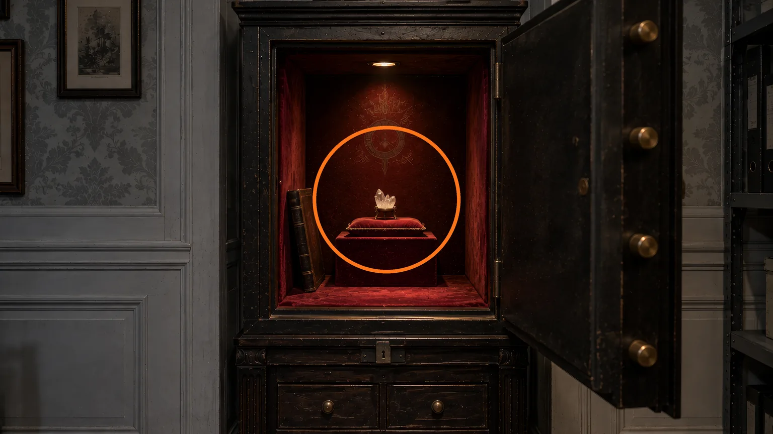 Location guide visual for File #29 - Spencer's Research I in Resident Evil: Requiem