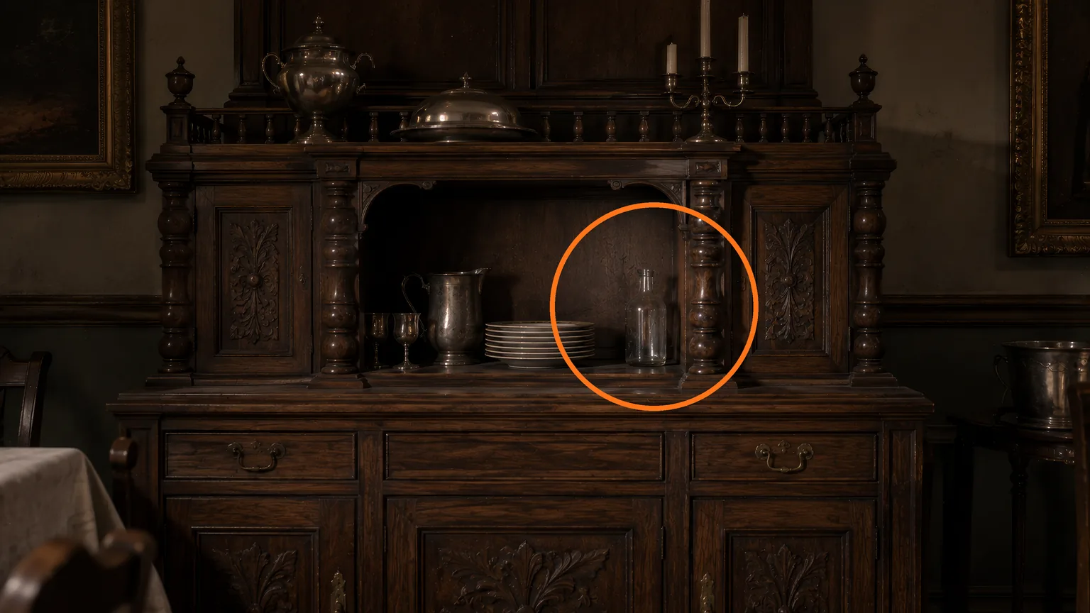Location guide visual for Empty Bottle in Resident Evil: Requiem