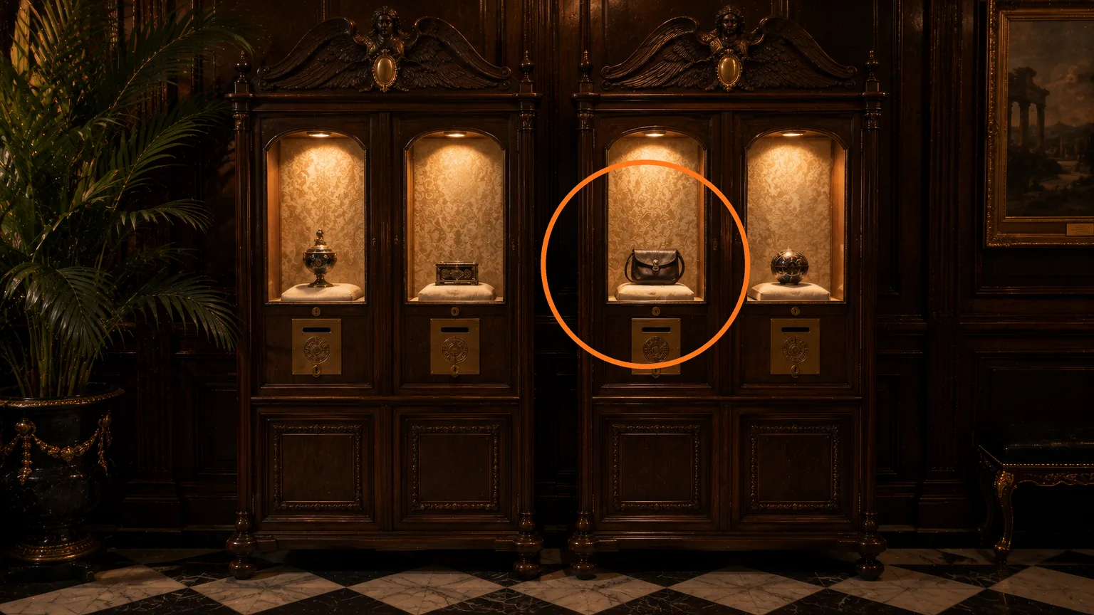 Location guide visual for Hip Pouch in Resident Evil: Requiem