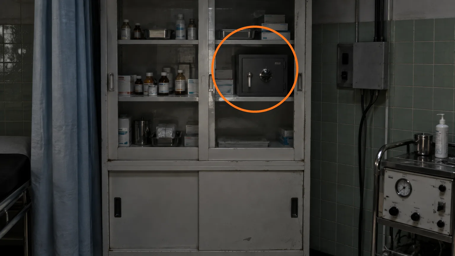 Location guide visual for Safe #2 in Resident Evil: Requiem