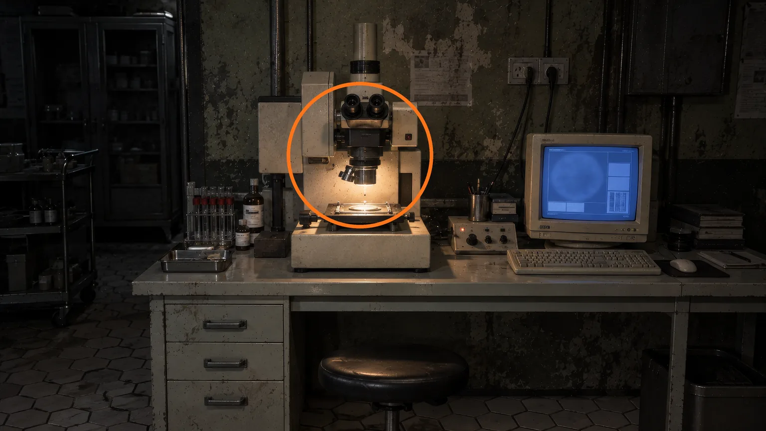Location guide visual for Analyze the Secret Hand Item in Resident Evil: Requiem