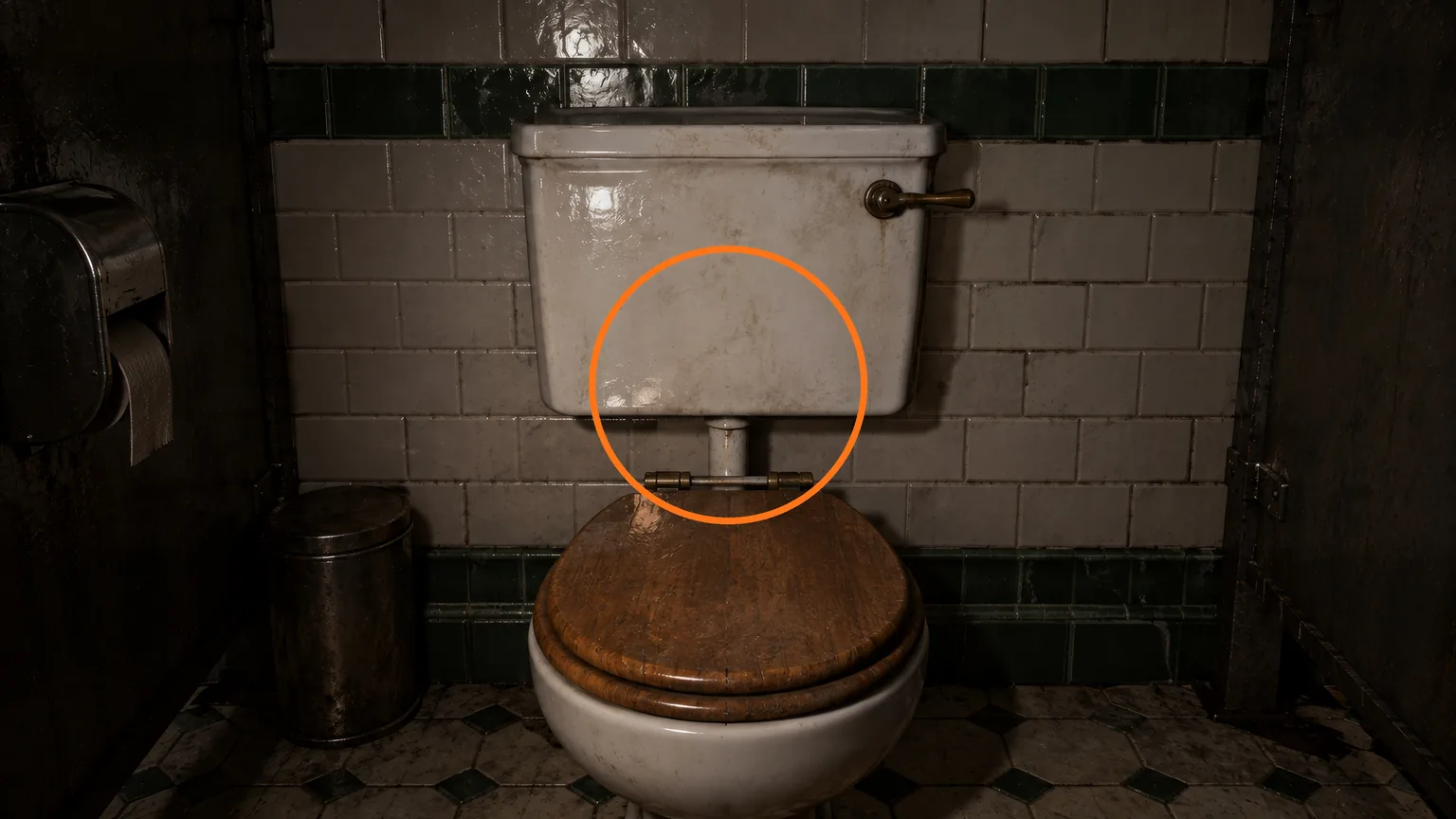 Location guide visual for Restroom Flush Setup in Resident Evil: Requiem