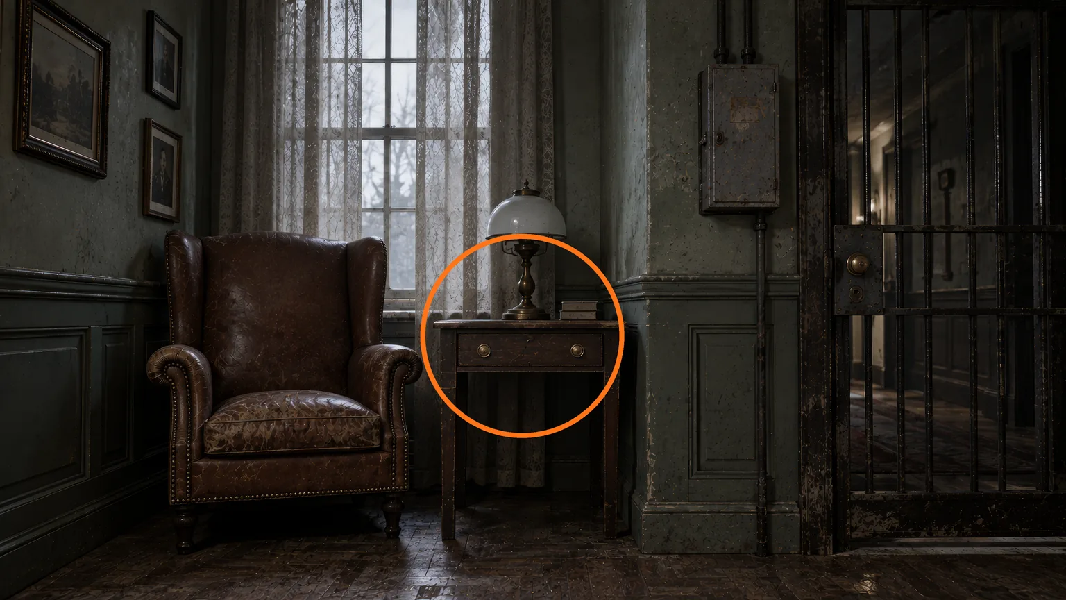 Location guide visual for Cherub Key in Resident Evil: Requiem