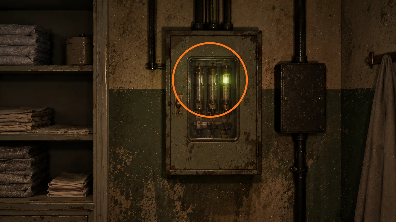 Location guide visual for Fuse in Resident Evil: Requiem