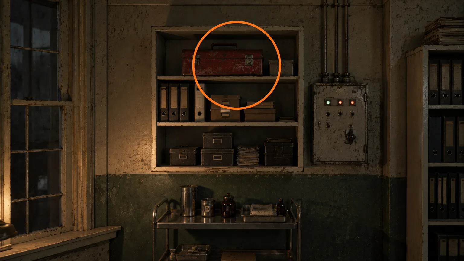 Location guide visual for Screwdriver in Resident Evil: Requiem