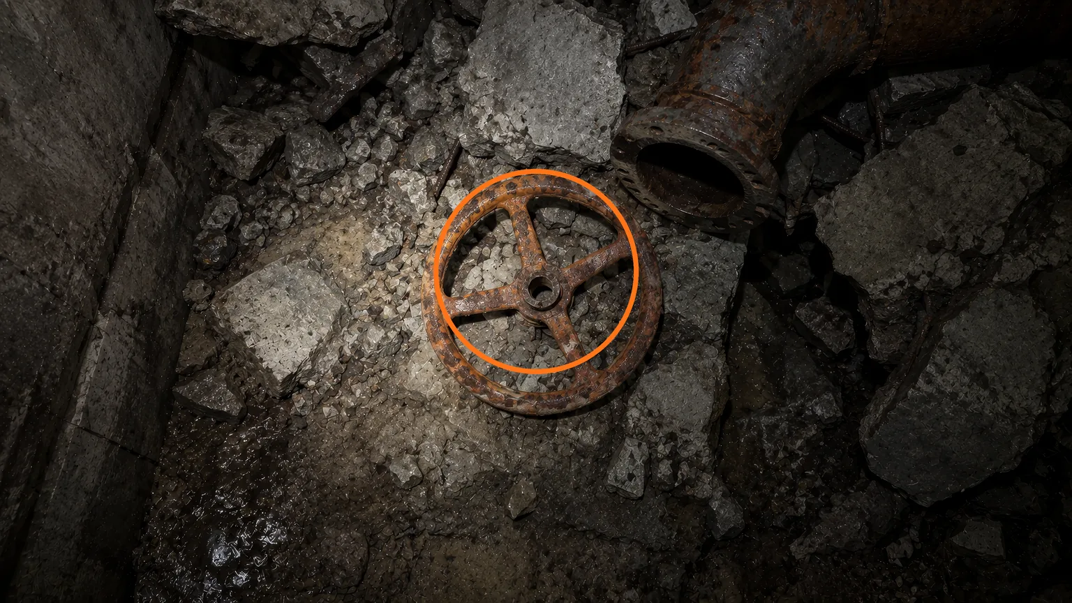 Location guide visual for Valve Handwheel in Resident Evil: Requiem