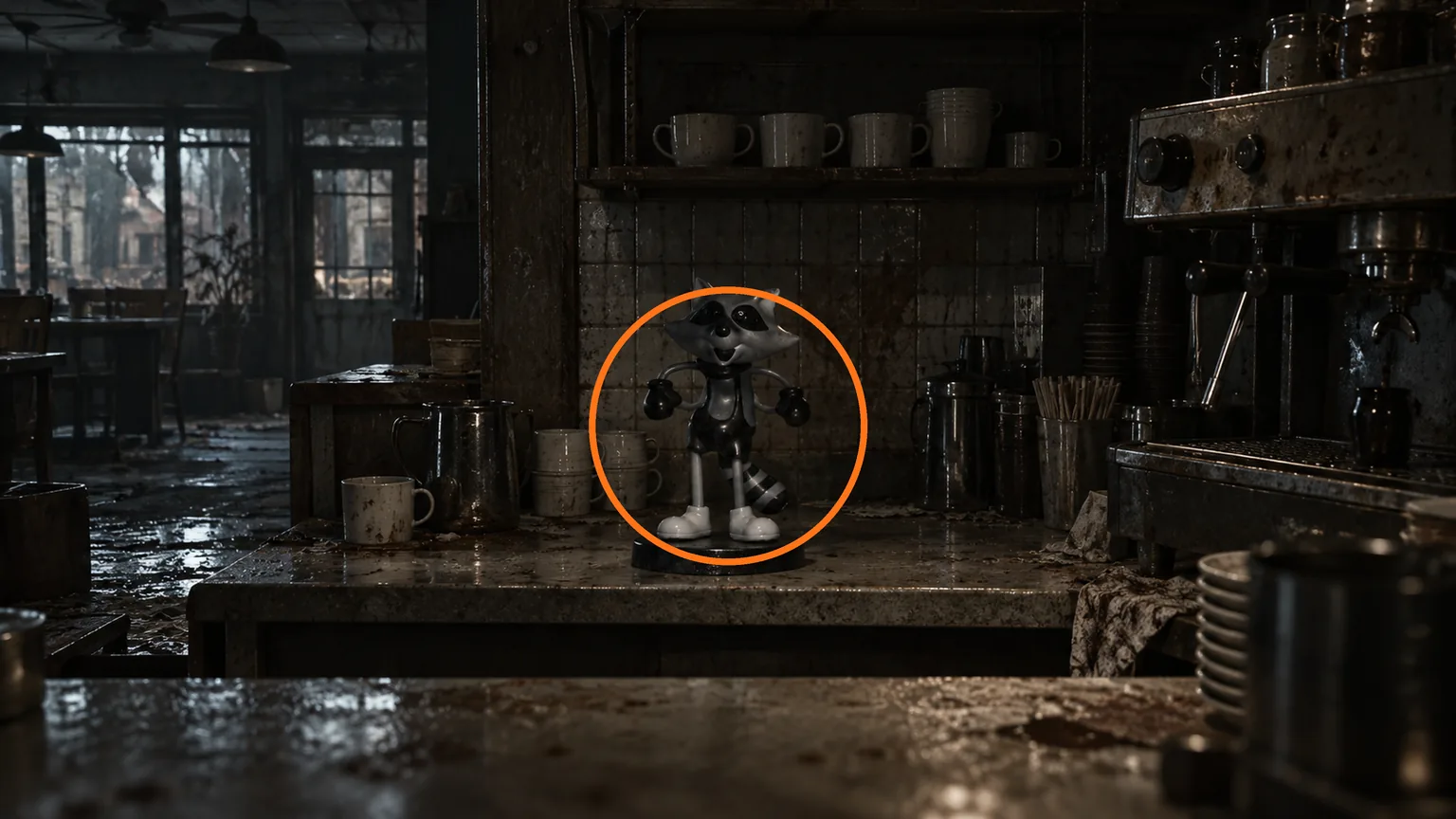 Location guide visual for Mr. Raccoon #11 in Resident Evil: Requiem