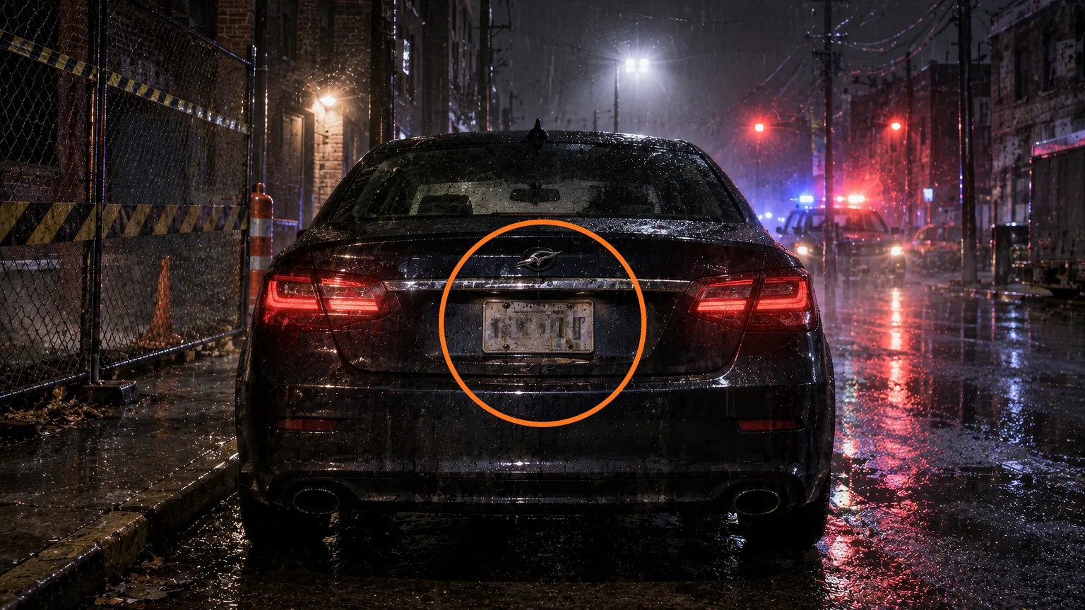 Location guide visual for License-Plate Number Reference in Resident Evil: Requiem
