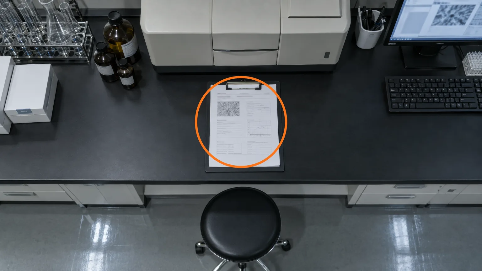 Location guide visual for File #63 - Series 60 Results in Resident Evil: Requiem