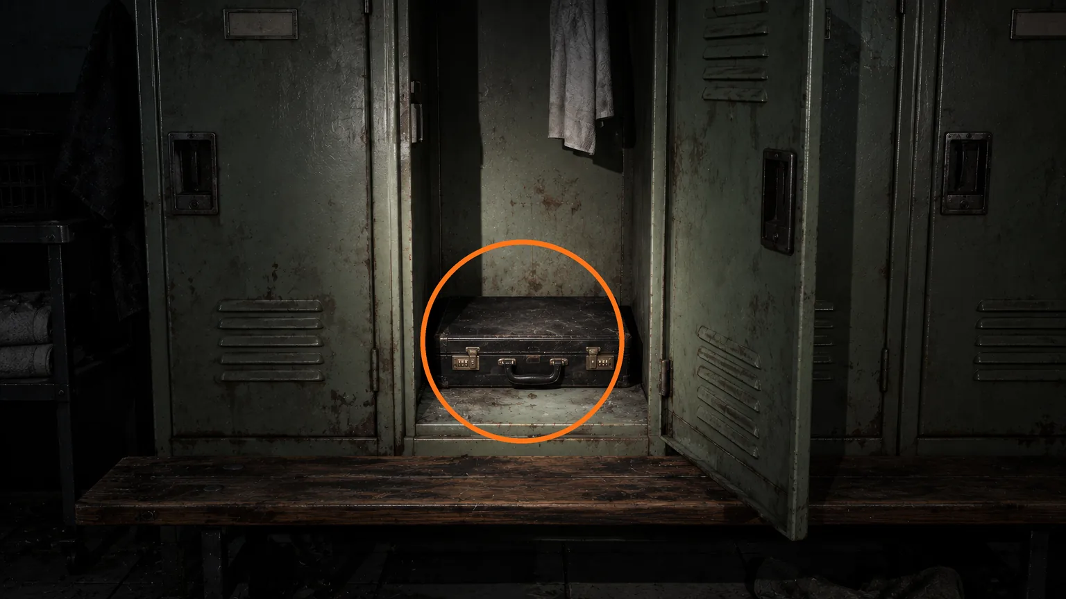Location guide visual for Power Shades Charm in Resident Evil: Requiem