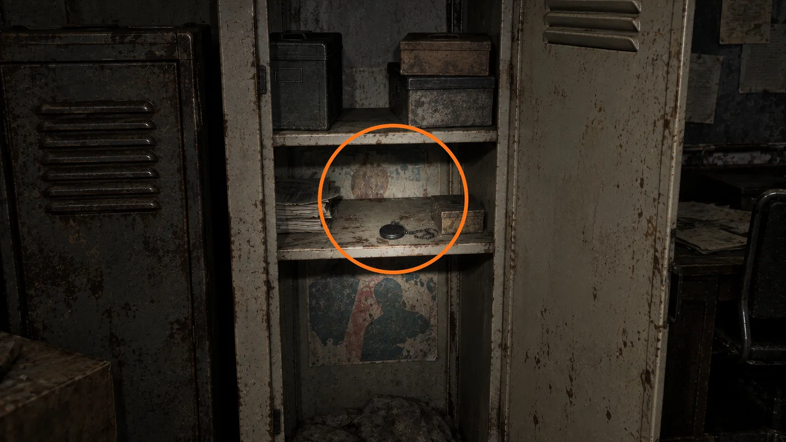 Location guide visual for S.T.A.R.S. Emblem Charm in Resident Evil: Requiem