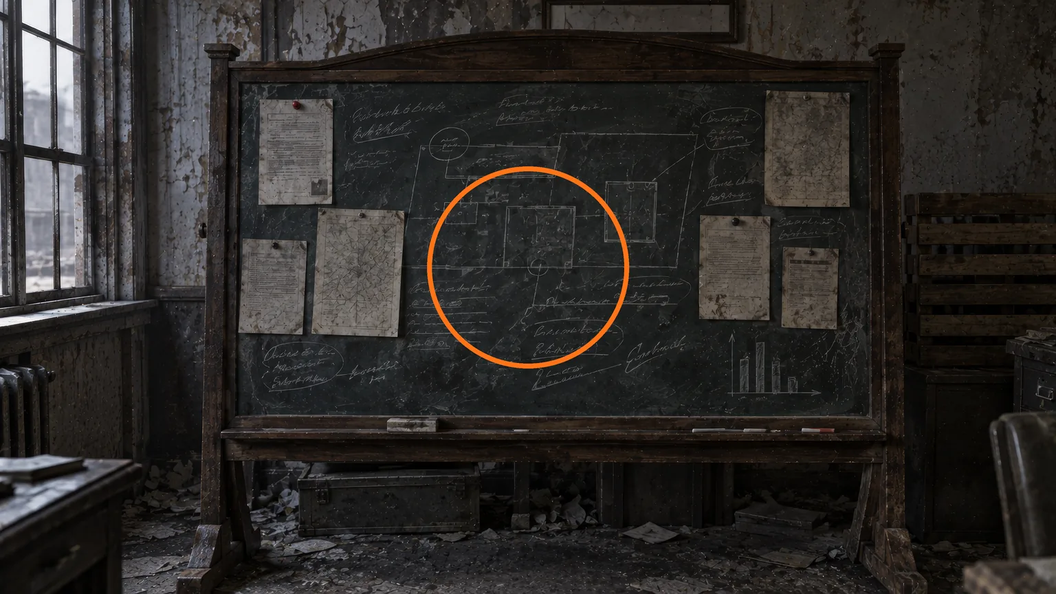 Location guide visual for File #56 - Record of Events in Resident Evil: Requiem