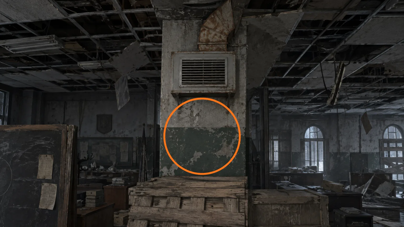 Location guide visual for Locker Key in Resident Evil: Requiem